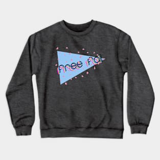 "Free Fall" (Triangle) Crewneck Sweatshirt